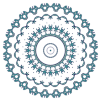 Abstract mandala pattern with circular shape png