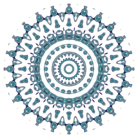 padrão de mandala abstrata com forma circular png