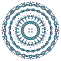 padrão de mandala abstrata com forma circular png