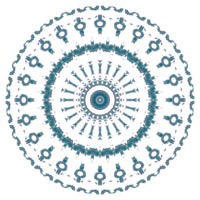 astratto mandala modello con circolare forma png