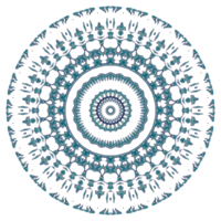 motif de mandala abstrait avec forme circulaire png