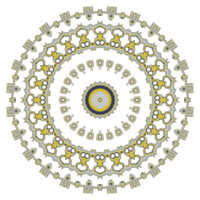 Mandala pattern decoration png