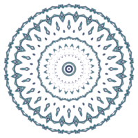 patrón de mandala abstracto con forma circular png