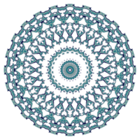 Abstract mandala pattern with circular shape png