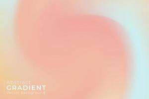 Modern gradient background with pastel colors vector