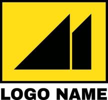 M building logo free vector