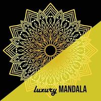 luxury mandala background Design vector