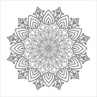 luxury mandala background design vector