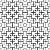 Black and white seamless pattern texture. Greyscale ornamental graphic design. vector