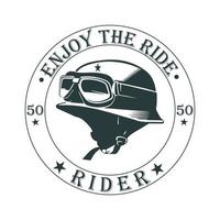 Rider t-shirt design vector