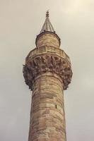 Konak mosque from below shot photo