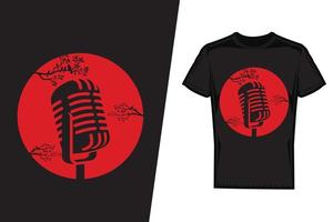 Music T-shirt design. Music t-shirt design vector. For t-shirt print and other uses. vector