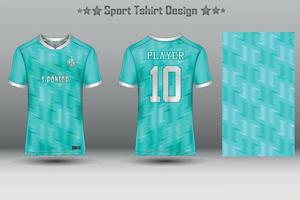 Soccer jersey mockup football jersey design sublimation sport t shirt design collection for racing, cycling, gaming, motocross vector