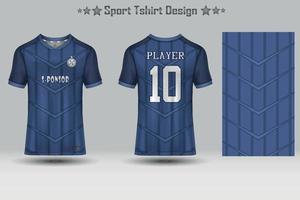 Soccer jersey mockup football jersey design sublimation sport t shirt design collection for racing, cycling, gaming, motocross vector