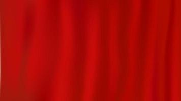 Red luxury fabric background vector banner design