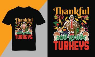 Thanks giving quote t-shirt template, typography t-shirt design vector