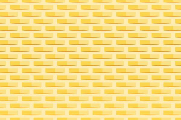 Abstract gold pattern background, Gold wall background, Golden brick wall