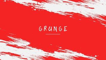 Abstract Scratch Frame White Red Grunge Texture Background vector