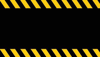 under construction background with yellow stripes vector