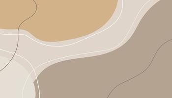 abstract brown background with waves vector