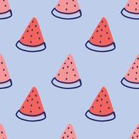 cute handraw fruits pattern design vector for wrapping paper