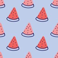 cute handraw fruits pattern design vector for wrapping paper