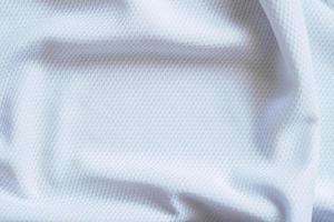 White football jersey clothing fabric texture sports wear background photo