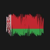 Belarus Flag Vector Brush. National Flag Brush Vector