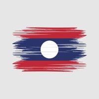 Laos flag Design Free Vector