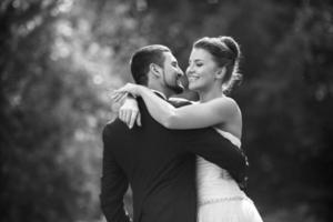 confident groom posing photo