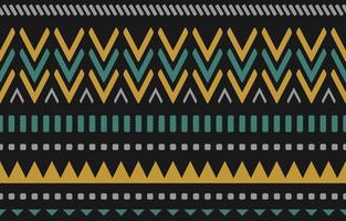Geometric ethnic seamless pattern in tribal. Aztec American and Mexican style. vector
