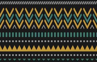 Geometric ethnic seamless pattern in tribal. Aztec American and Mexican style. vector