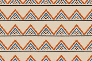Geometric ethnic seamless pattern in tribal. American, mexican style. Aztec abstract art. vector