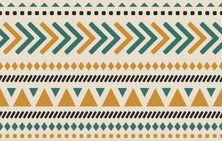 Ethnic geometric seamless pattern. Tribal style. vector