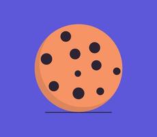 protección de la información de datos personales cookie y página web de Internet utilizamos el concepto de política de cookies ilustración vectorial plana. vector