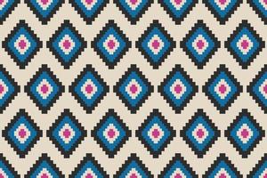 Geometric ethnic oriental seamless pattern traditional. vector
