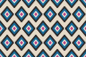 Geometric ethnic oriental seamless pattern traditional. vector