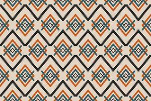 Geometric ethnic oriental seamless pattern traditional. Aztec striped style. vector