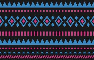 Geometric ethnic seamless pattern in tribal. Aztec American and Mexican style. vector