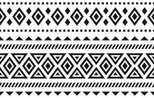 Geometric ethnic seamless pattern traditional. vector