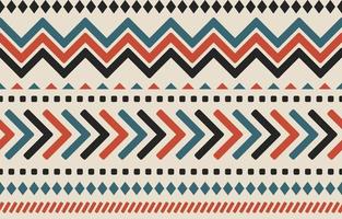 Ethnic geometric seamless pattern. Tribal style. vector