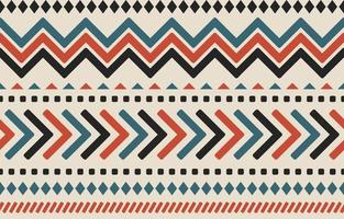 Ethnic geometric seamless pattern. Tribal style. vector