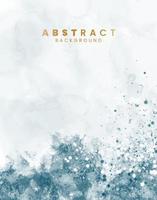 Abstract painting using watercolors. Design for your date, postcard, banner, logo. vector