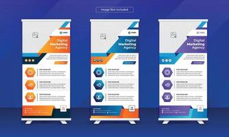Business Corporate Roll Up Banner Template Design
