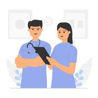 Nurse concept illustration vector