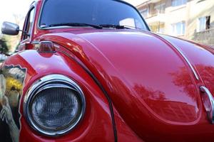 red classic volkswagen cars car photo