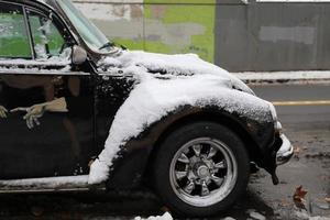 black car cars volkswagen classic stock photo