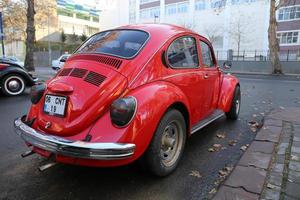 coche volkswagen coches clásicos rojos foto