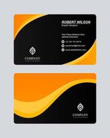 minimalist business card vector