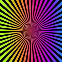 Rainbow abstract striped background. Vector illustration.